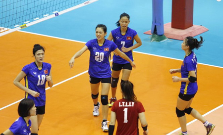 Loại Hàn Quốc, Việt Nam lần đầu vào bán kết bóng chuyền U-19 nữ châu Á.